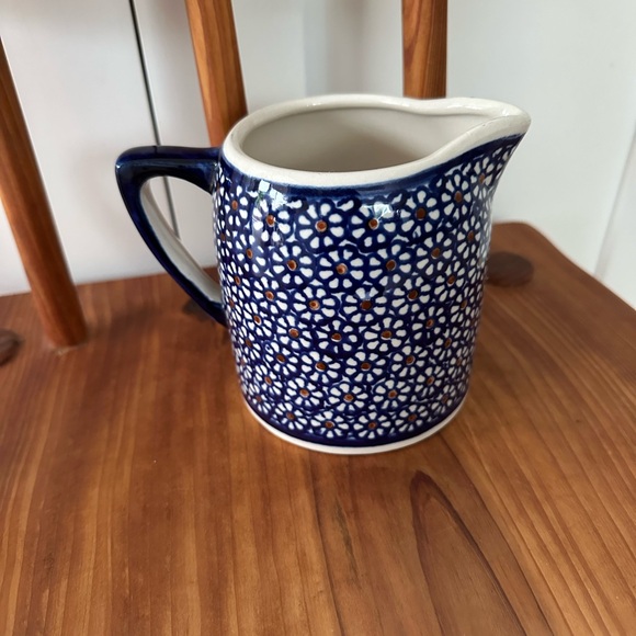 Boleslawiec Polish Pottery Pitcher Vintage Retro - Picture 4 of 10